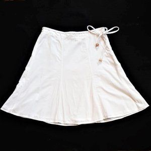 J. Crew Classic White Skirt